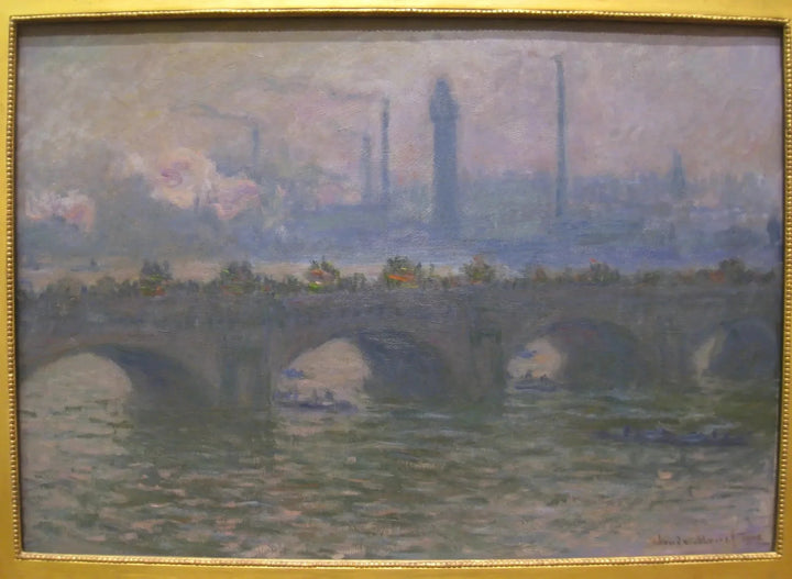 De Waterloo Bridge, Worcester-versie - Claude Monet