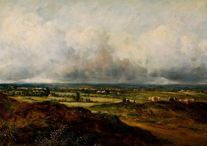 West End Fields en richting Harrow, Londen - John Constable