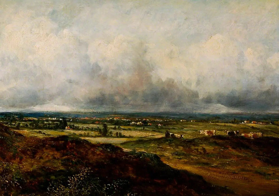 West End Fields en richting Harrow, Londen - John Constable