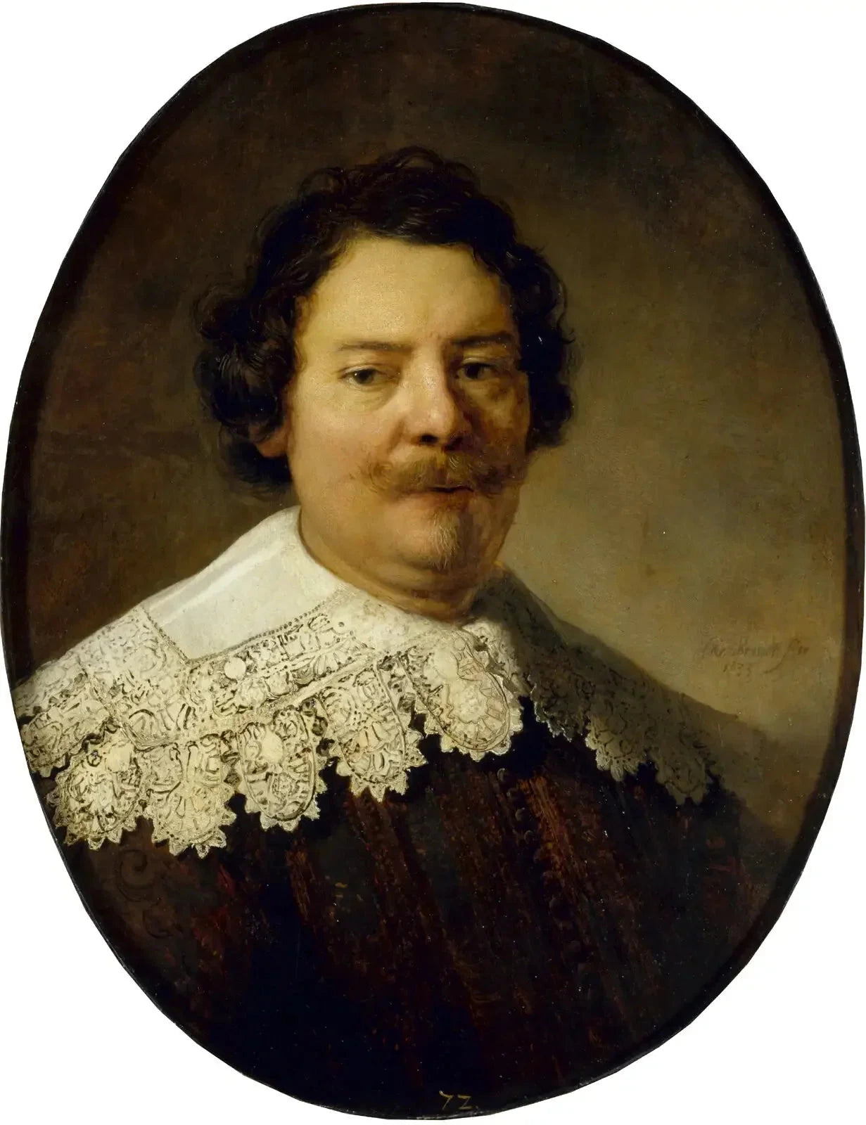 Portrait de Willem Burchgraeff — Rembrandt et atelier, 1633, Gemäldegalerie Alte Meister de Dresde
