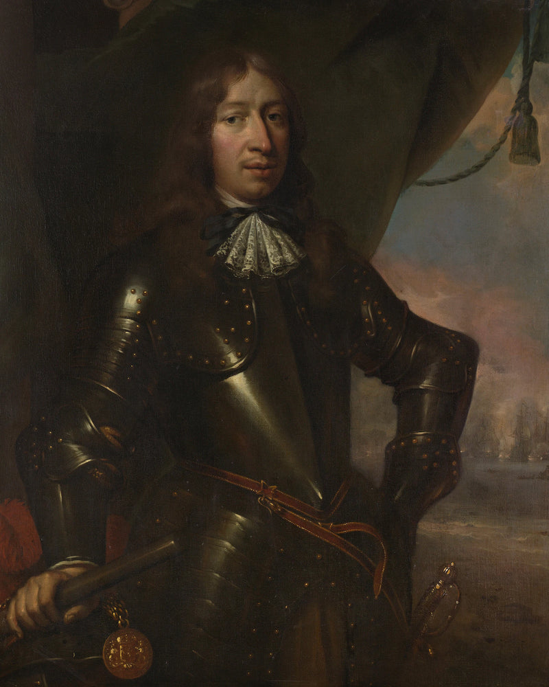 Willem Joseph Baron van Gand (1626-72). Lieutenant-amiral - Jan de Baen