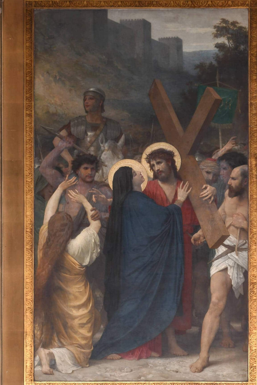 Le Christ rencontre sa mère sur le chemin du Calvaire (1888) - Bouguereau