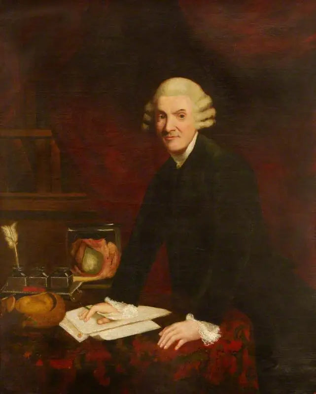 William Hunter (1718–1783) - Joshua Reynolds image 1 reproduction d’œuvre d’art à l’huile