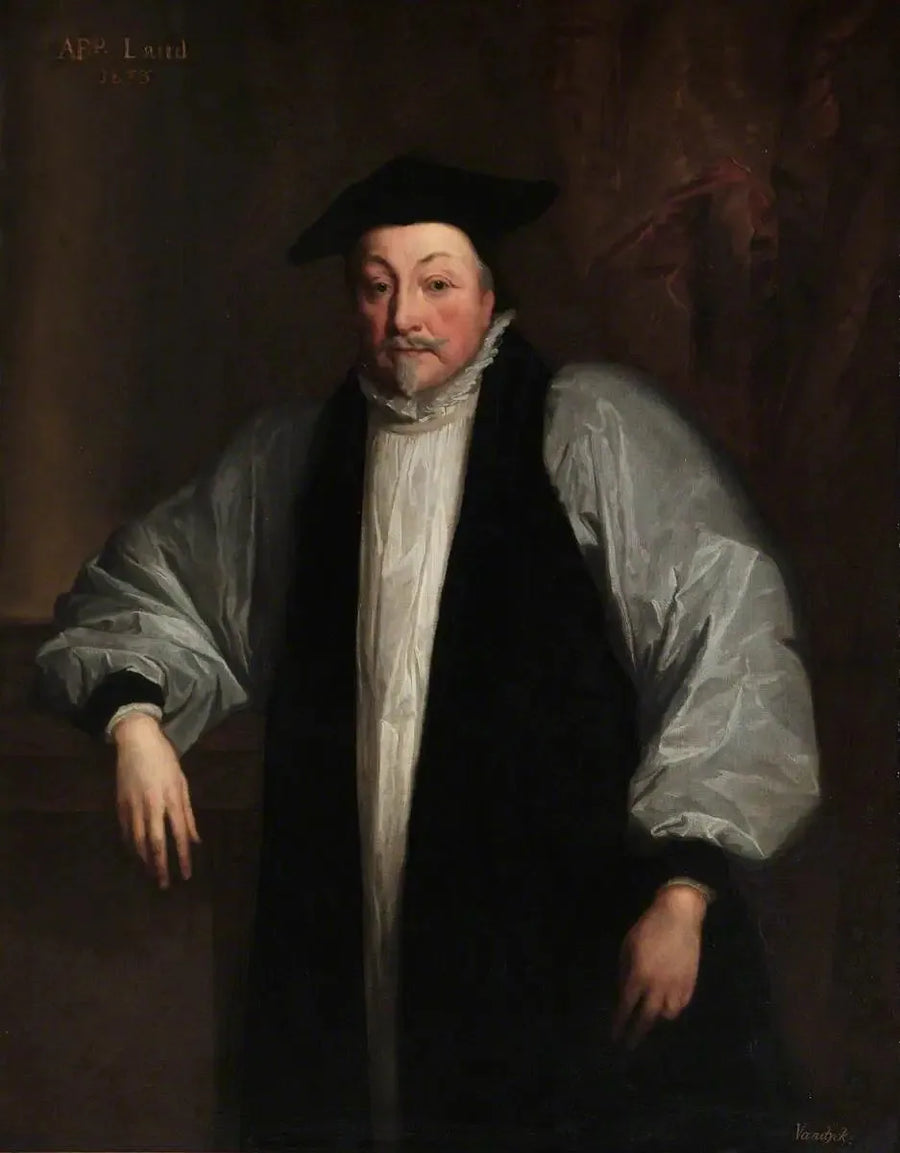 William Laud (1573–1645), aartsbisschop van Canterbury - Antoine van Dyck

Source:
William Laud (1573–1645), archevêque de Canterbury - Antoine van Dyck
