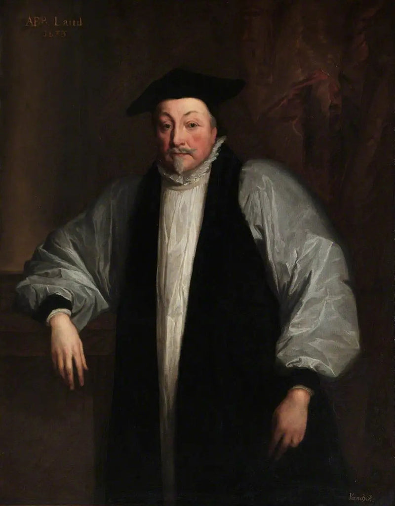 William Laud (1573–1645), aartsbisschop van Canterbury - Antoine van Dyck

Source:
William Laud (1573–1645), archevêque de Canterbury - Antoine van Dyck
