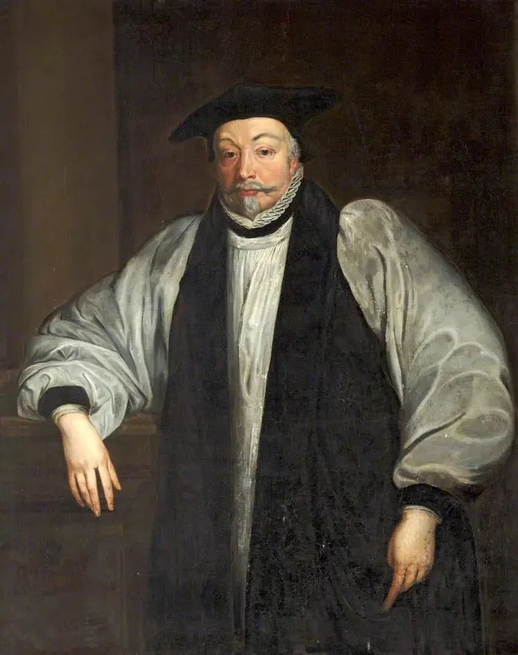William Laud (1573–1645), bisschop van Wells (1626–1628) - Antoine van Dyck

Source:
William Laud (1573–1645), évêque de Wells (1626–1628) - Antoine van Dyck