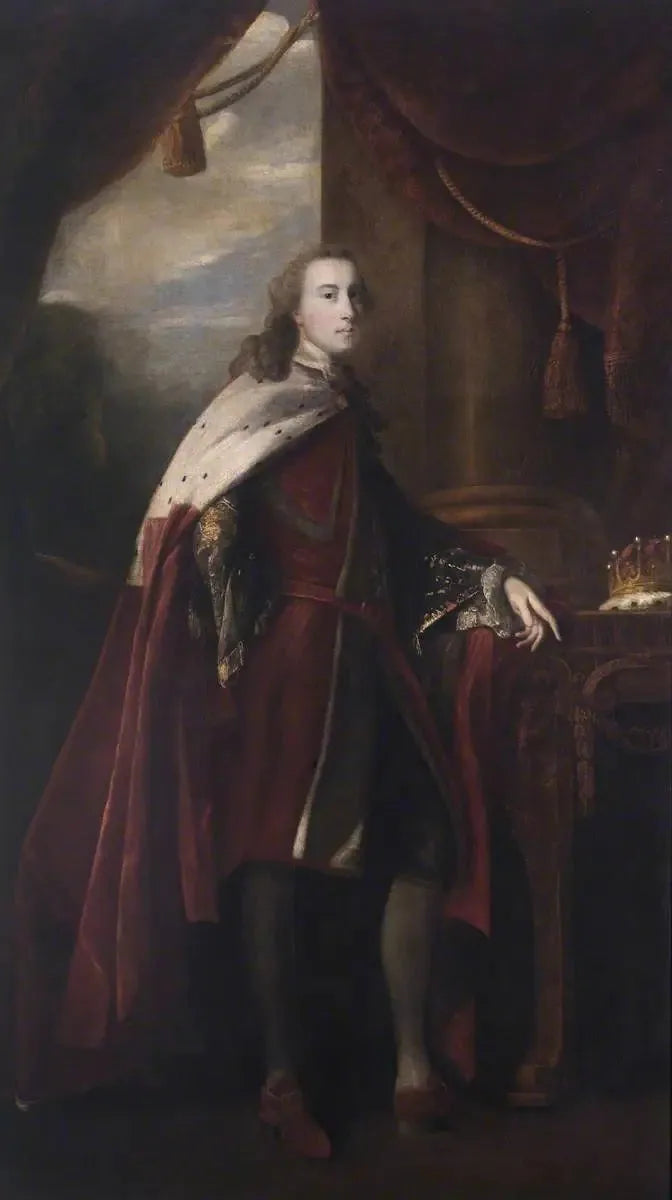 William Legge (1731–1801), 2e graaf van Dartmouth - Joshua Reynolds

Source:
William Legge (1731–1801), 2e comte de Dartmouth - Joshua Reynolds