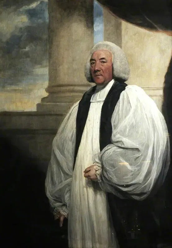 William Markham (1719–1807), aartsbisschop van York - Joshua Reynolds

Source:
William Markham (1719–1807), archevêque d'York - Joshua Reynolds