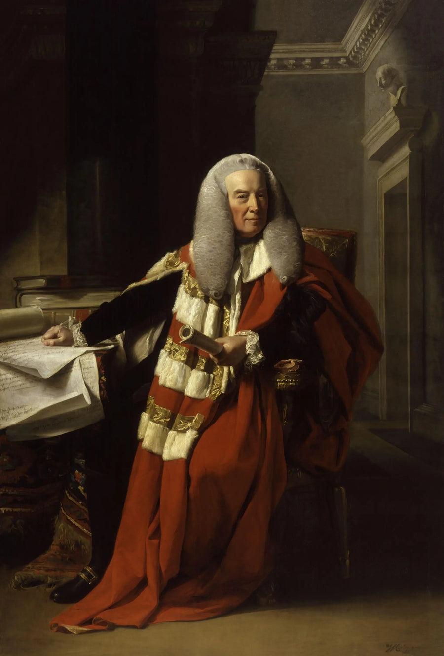 William Murray, 1e graaf van Mansfield - John Singleton Copley

Source:
William Murray, 1er comte de Mansfield - John Singleton Copley