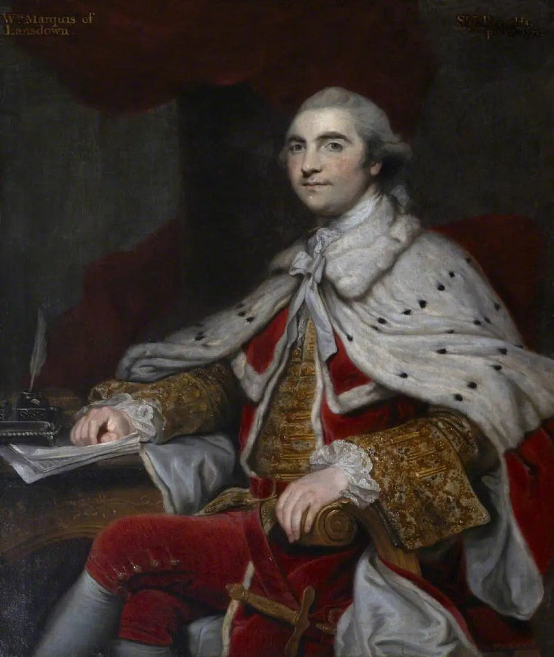 William Petty, 2e graaf van Shelburne, later 1e markies van Lansdowne (1737-1805) - Joshua Reynolds

Source:
William Petty, 2e comte de Shelburne, plus tard 1er marquis de Lansdowne (1737-1805) - Joshua Reynolds