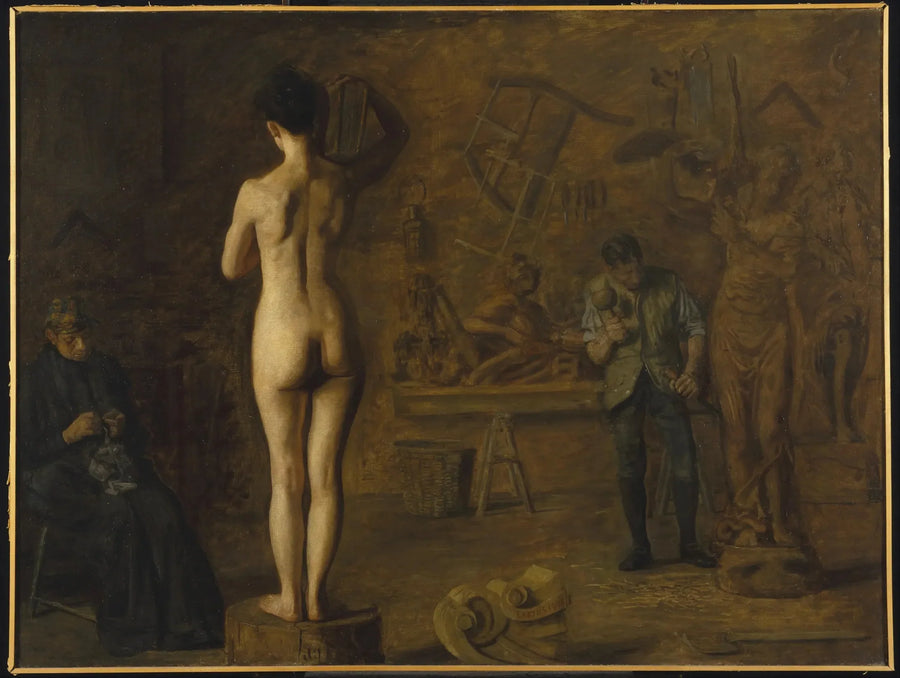 William Rush beeldhouwer van zijn allegorische figuur van de rivier Schuylkill - Thomas Eakins

Source:
William Rush sculptant sa figure allégorique de la rivière Schuylkill - Thomas Eakins