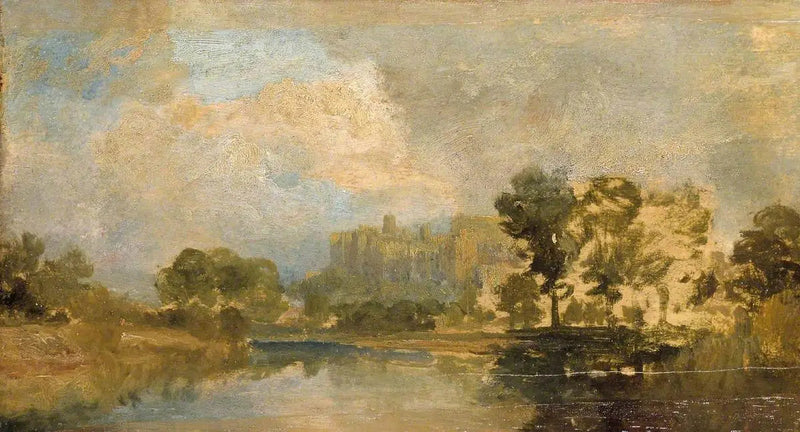 Windsor Castle vanaf de rivier - J. M. W. Turner