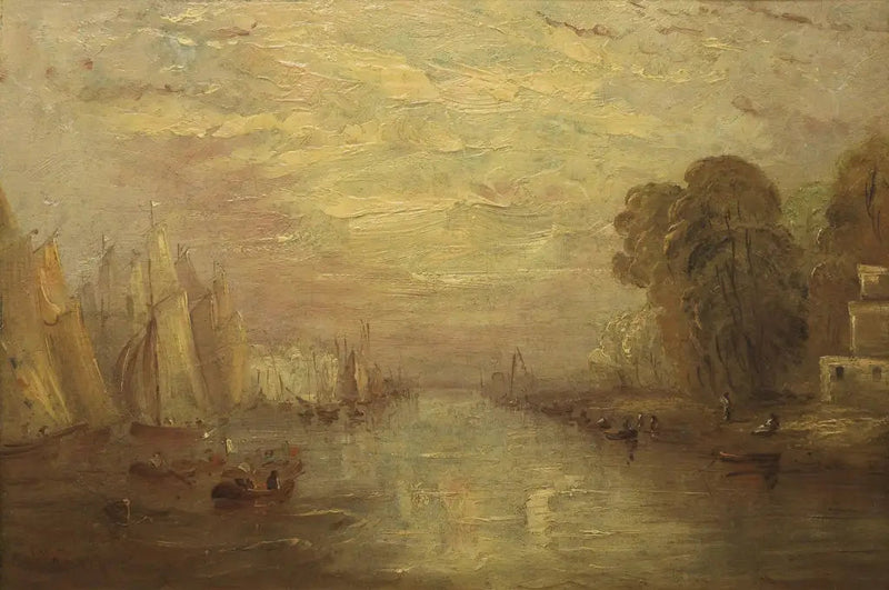 Zeilen bij Cowes - J. M. W. Turner