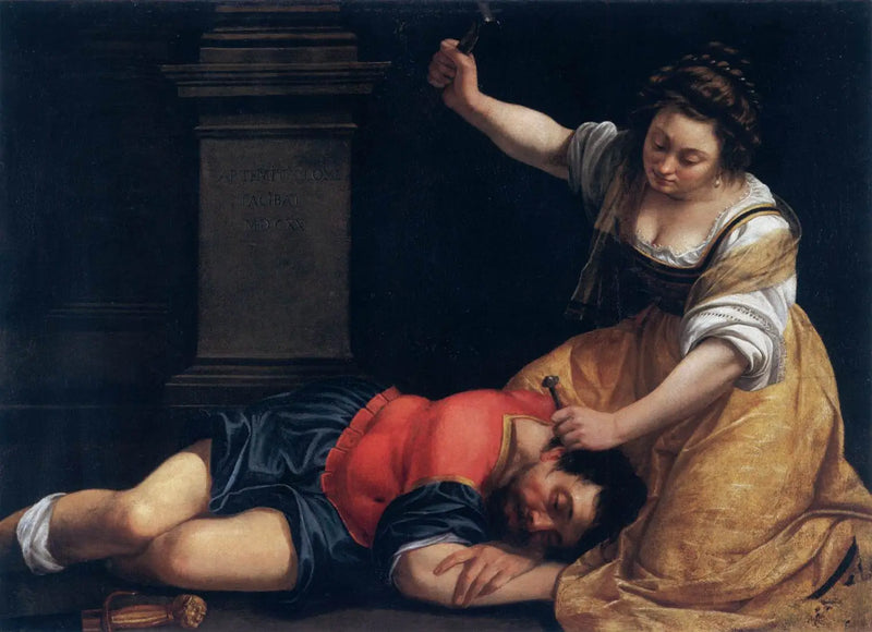 Yaël en Siséra - Artemisia Gentileschi