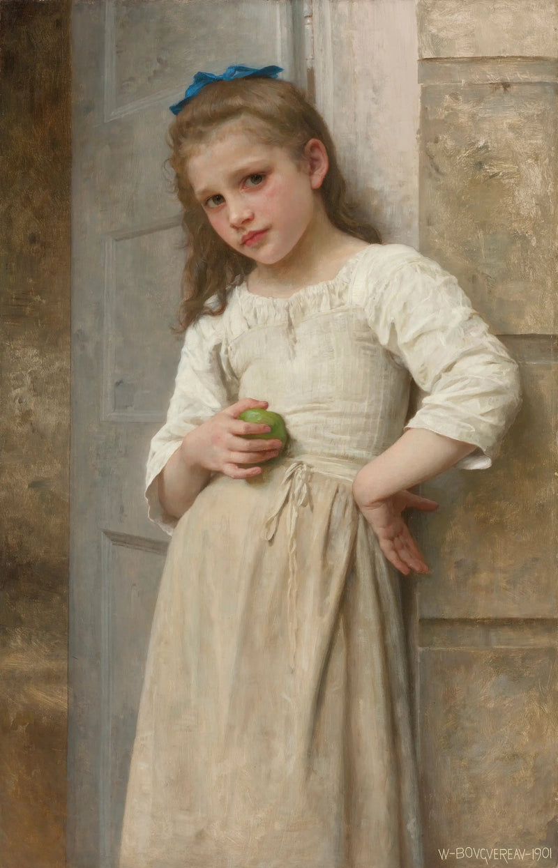 Yvonne op de drempel - Bouguereau
