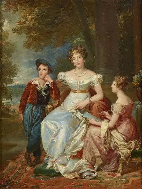 Zoé Talon, gravin van Cayla en haar twee kinderen - François Gérard

Source:
Zoé Talon, comtesse du Cayla et ses deux enfants - François Gérard