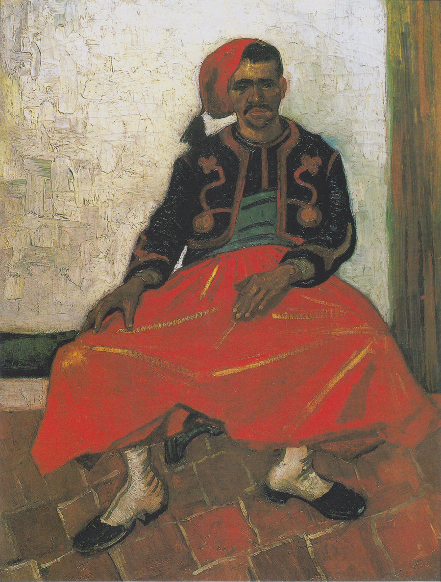 De zittende zouave - Vincent van Gogh