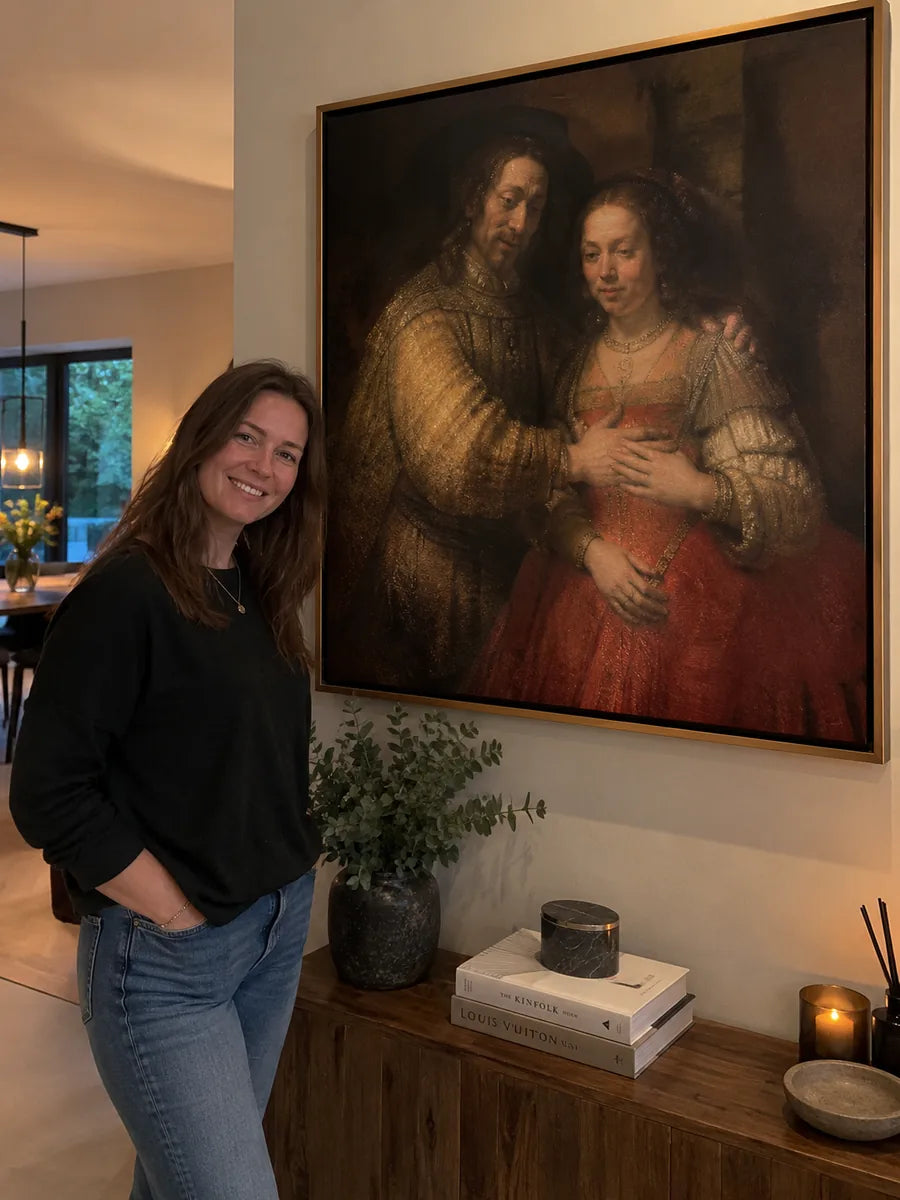 An artwork in its surroundings