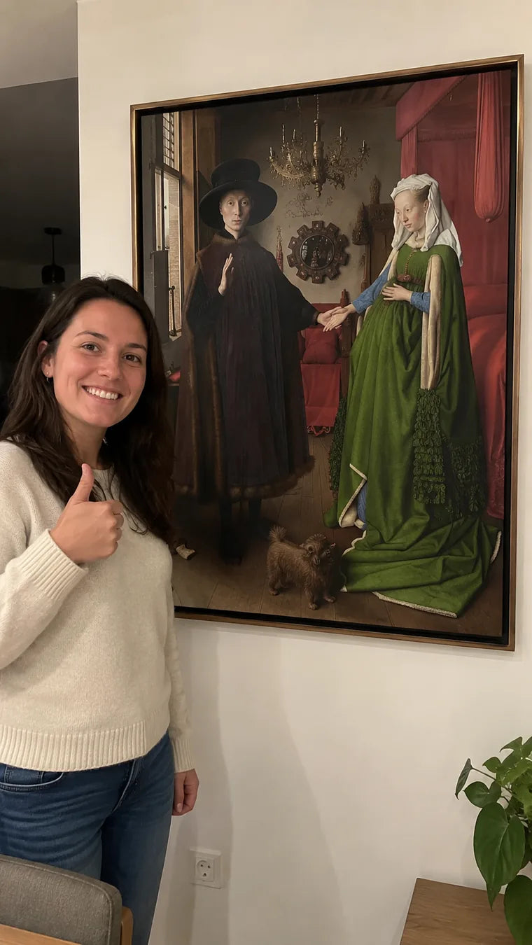 An artwork in its surroundings