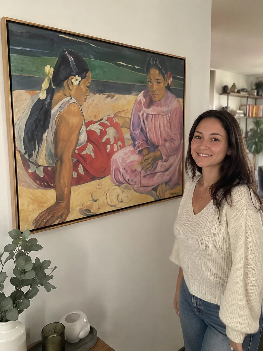 An artwork in its surroundings