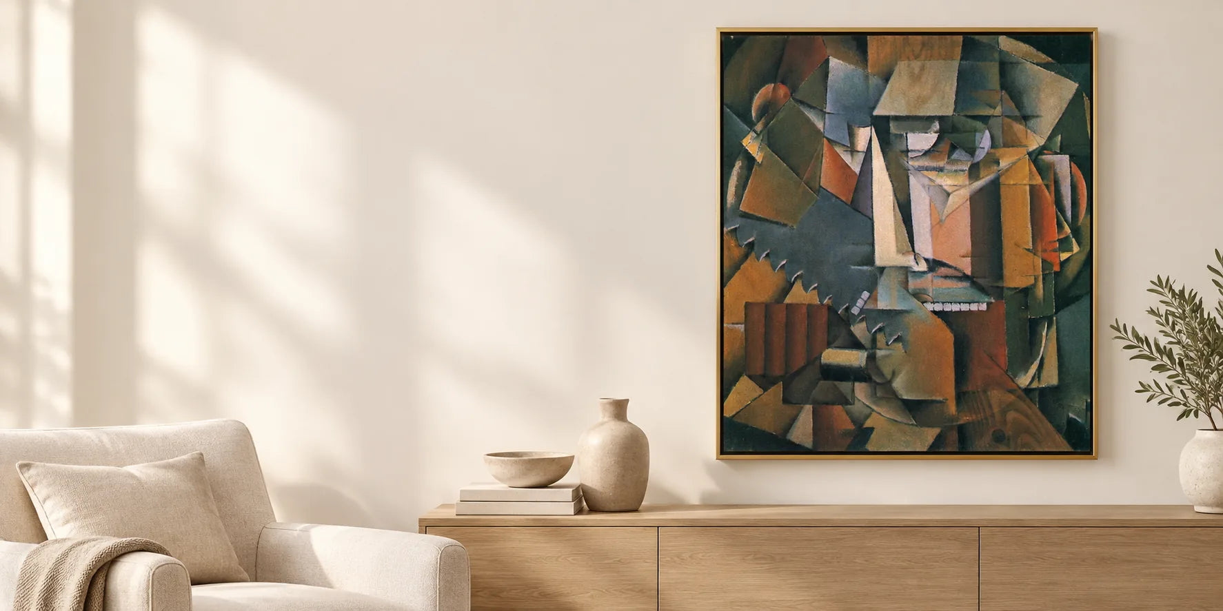 Portretten en constructivistische figuren