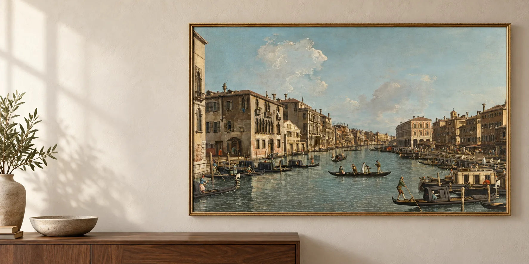 Venetië en vedute rococo